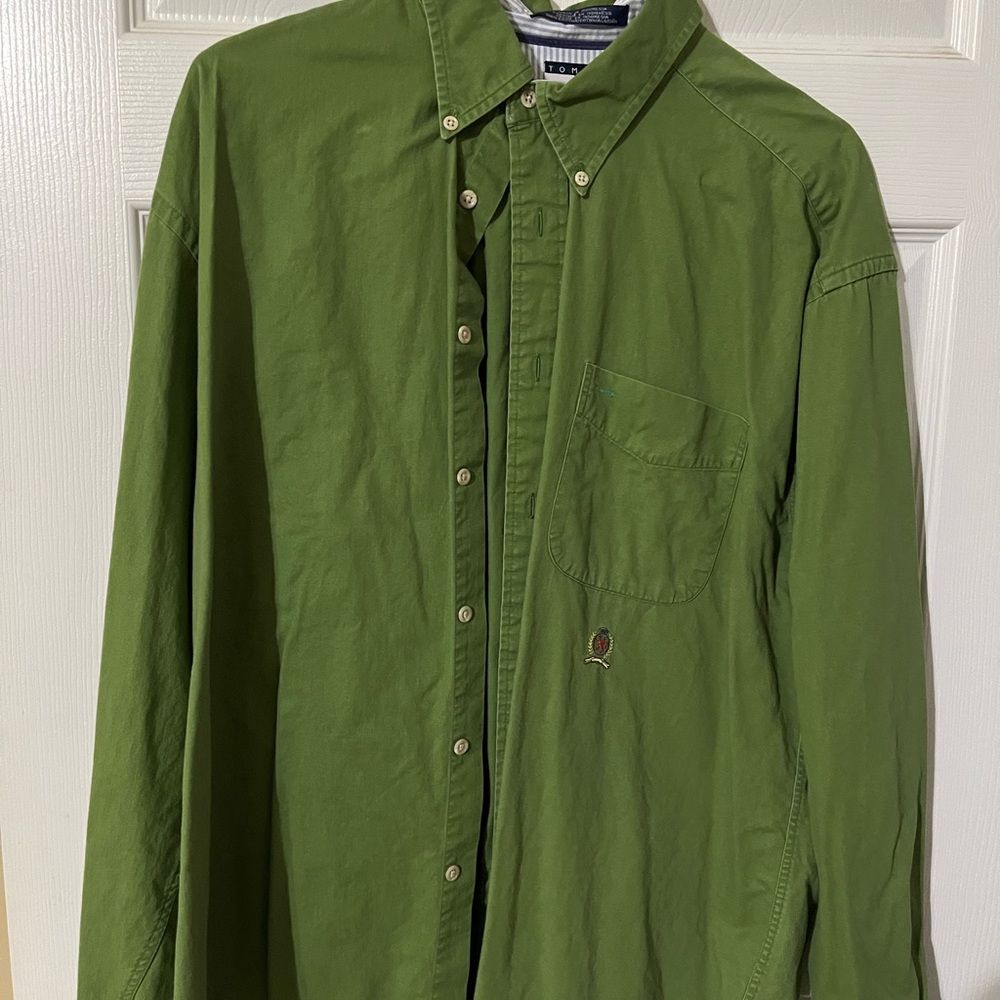 Tommy Hilfiger mens long sleeve button down